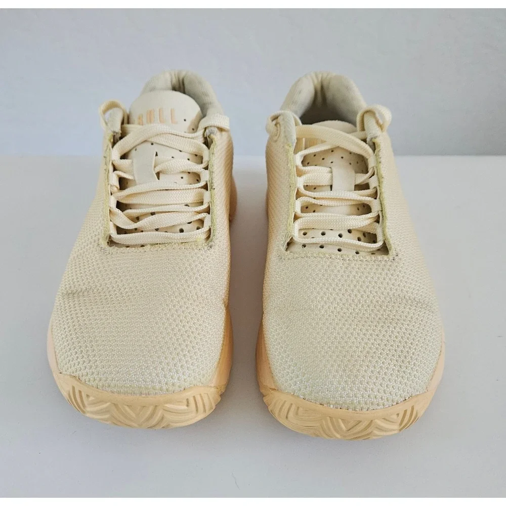 Nobull Impact Sneakers Unisex (Womens 7/Mens 5.5) Yellow Superfabric Trainers